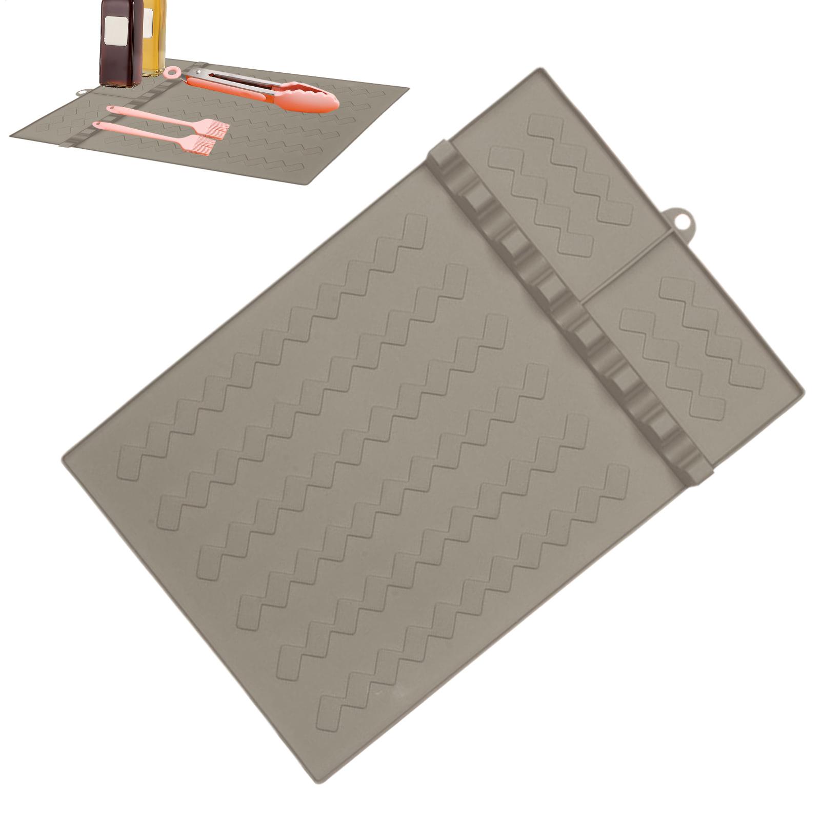 Heat Mat Silicone - Siliconen BBQ Grillmatten Zijplank Spatel Gereedschap