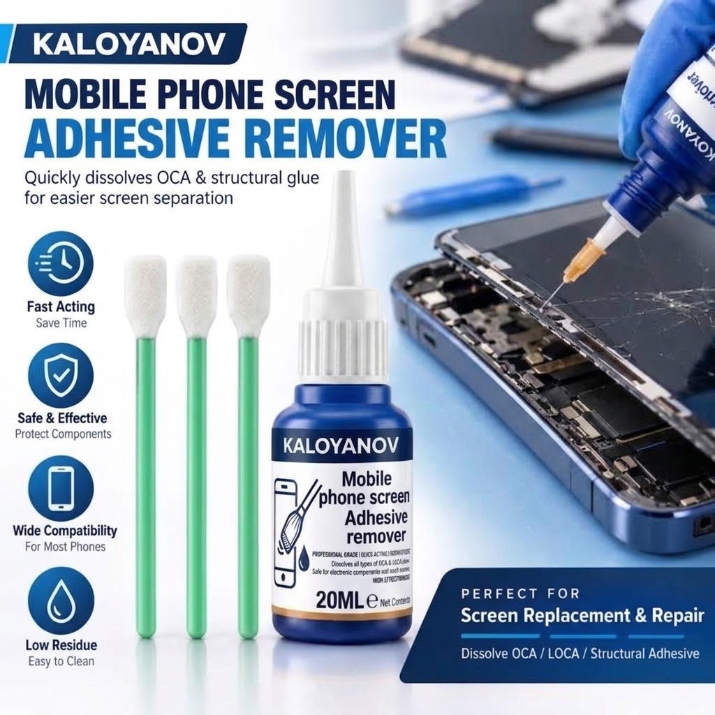 Lcd Screen Adhesive - Lijmverwijderaar voor mobiele telefoonschermen, precisienaald, platte