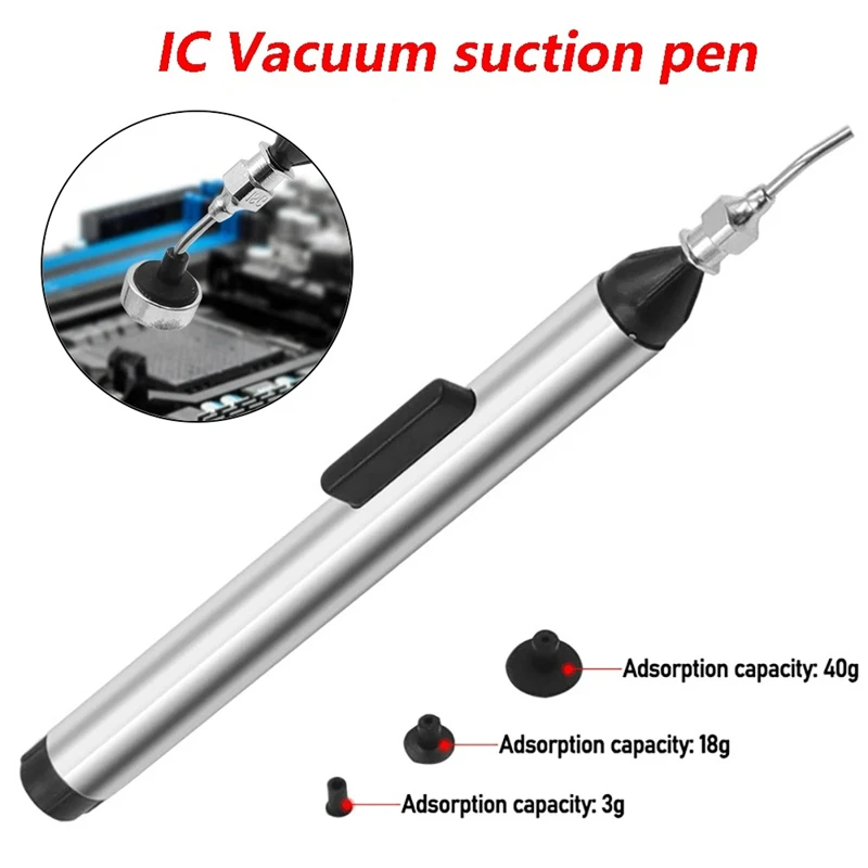 Smd Tweezer Set - Handleiding Vacuüm Zuig Pen Kit 3