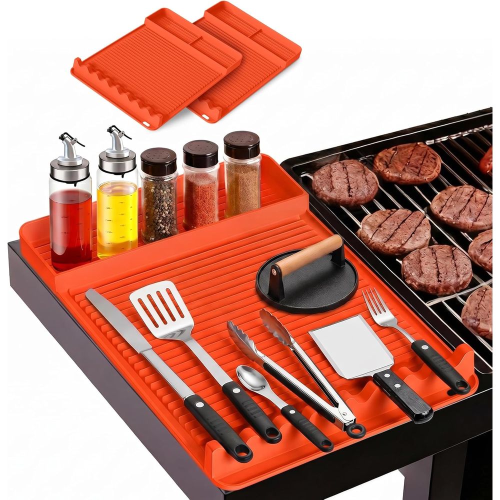 Heat Mat Silicone - Hittebestendige siliconen grillmat - 16x11,5'' antislip