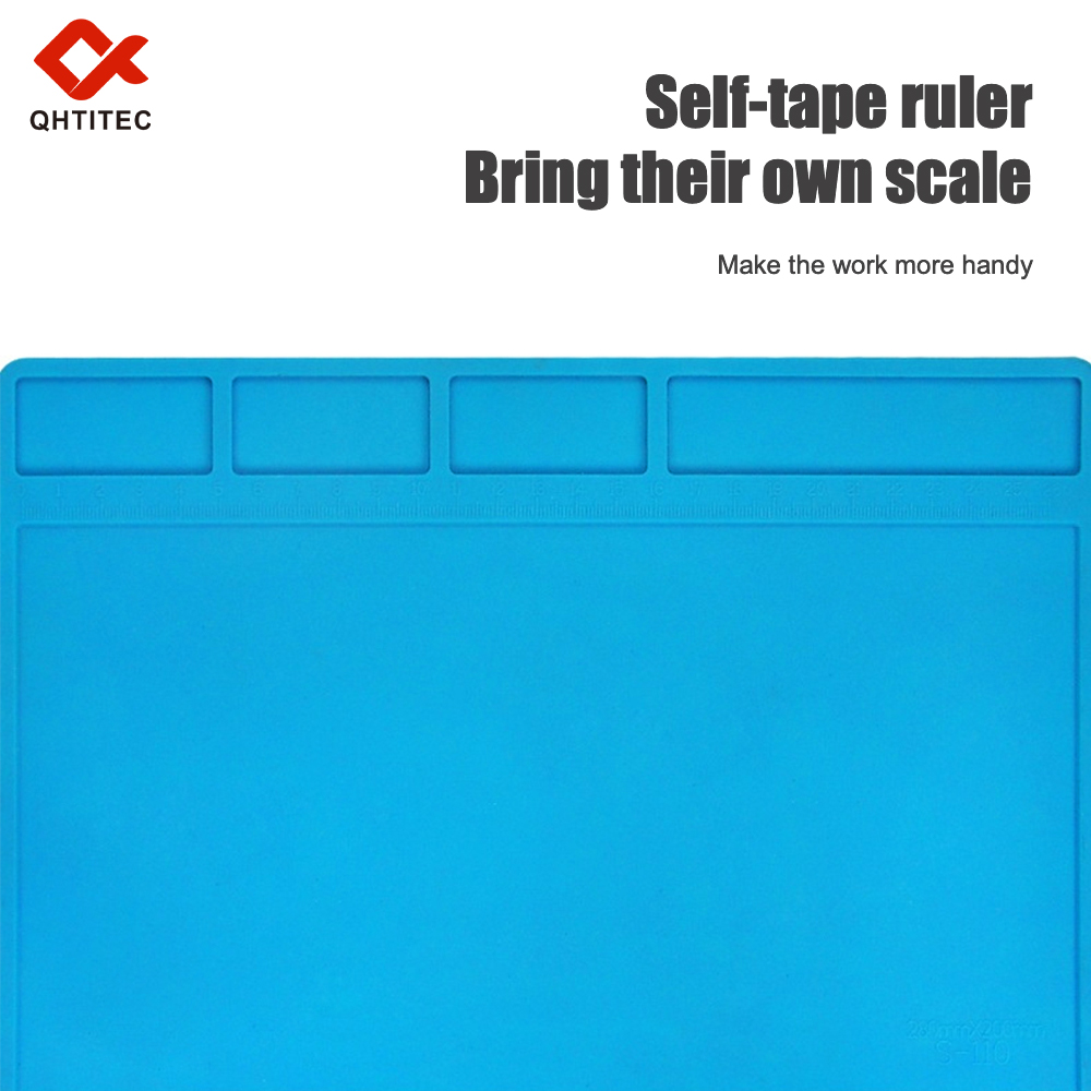 Blauwe siliconen soldeermat hi - Electronics Repair Workstation recensie en prijs