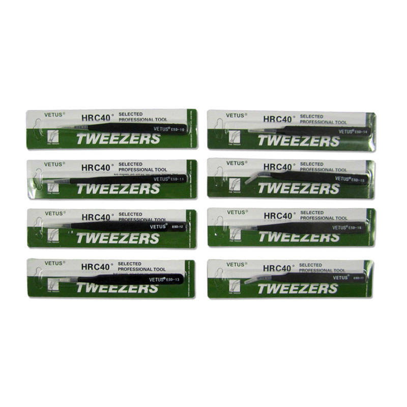 Antistatische roestvrijstalen  - Smd Tweezer Set recensie en prijs