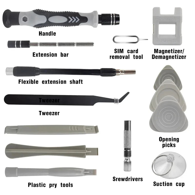 Draagbare 115-in-1 magnetische - Electronics Repair Services recensie en prijs