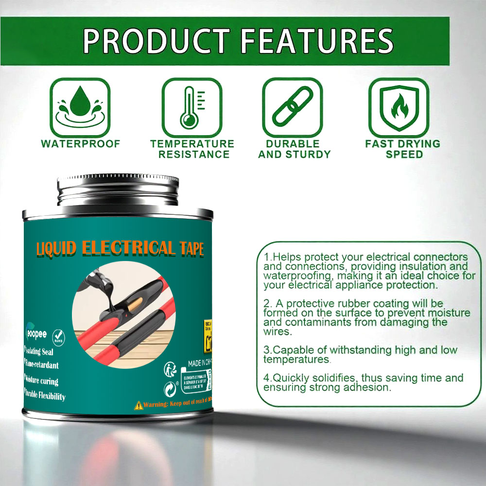 Vloeibare elektrische tape - W - Electronics Repair Tape recensie en prijs