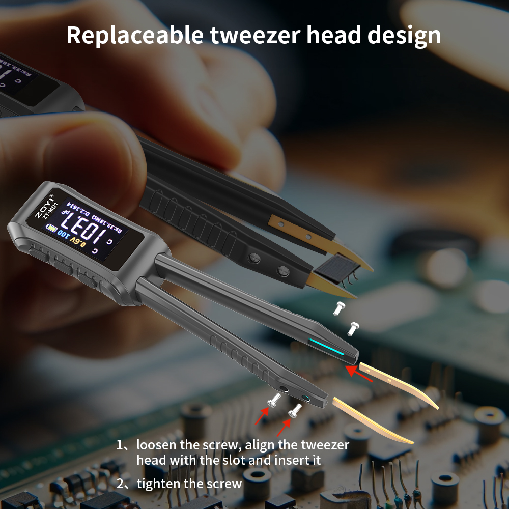 ZOYI MD1 Mini Smart Tweezer LC - Smd Tweezer Set recensie en prijs