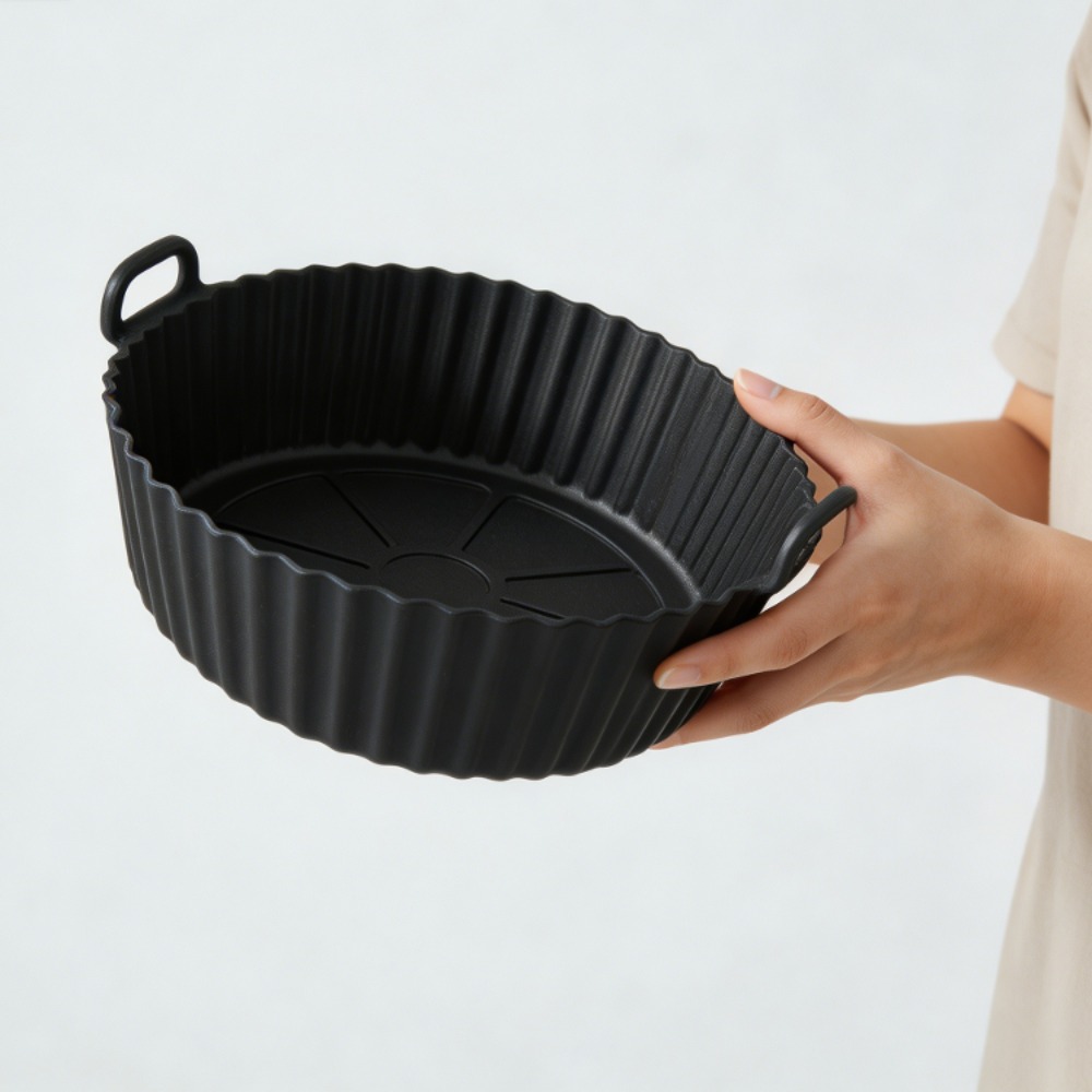 Ronde siliconen airfryer-bakvo - Heat Mat Silicone recensie en prijs