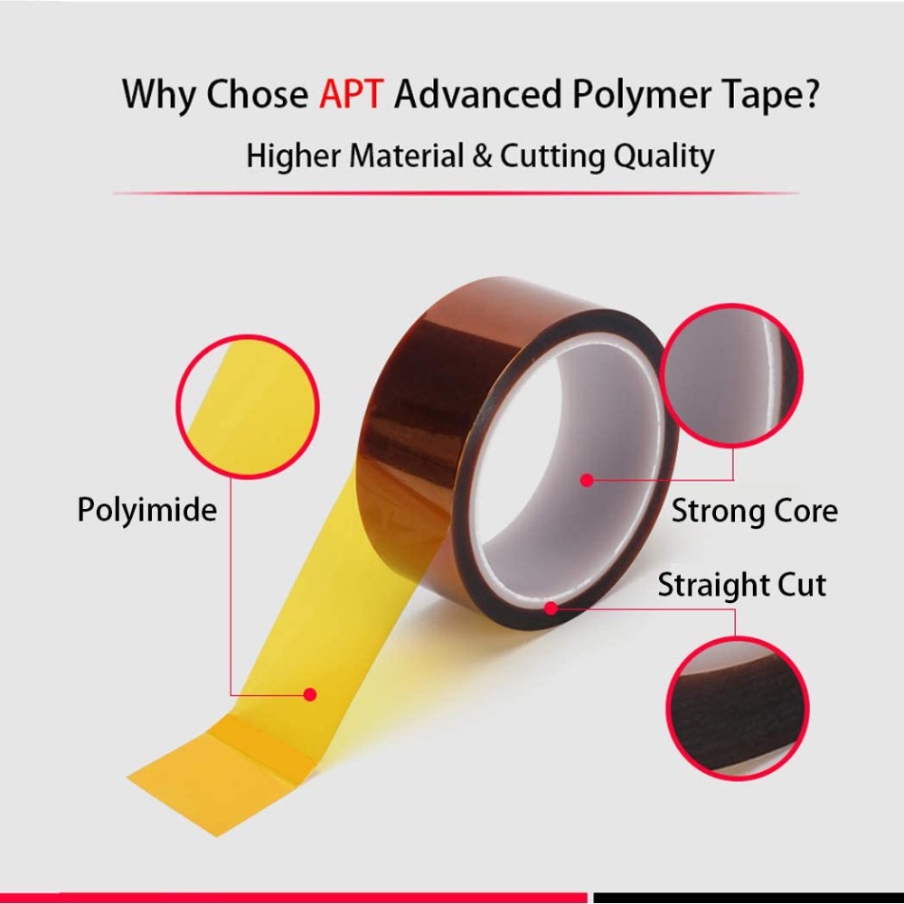 Kapton Tape 10/20/25mm Hittebe - Electronics Repair Tape recensie en prijs