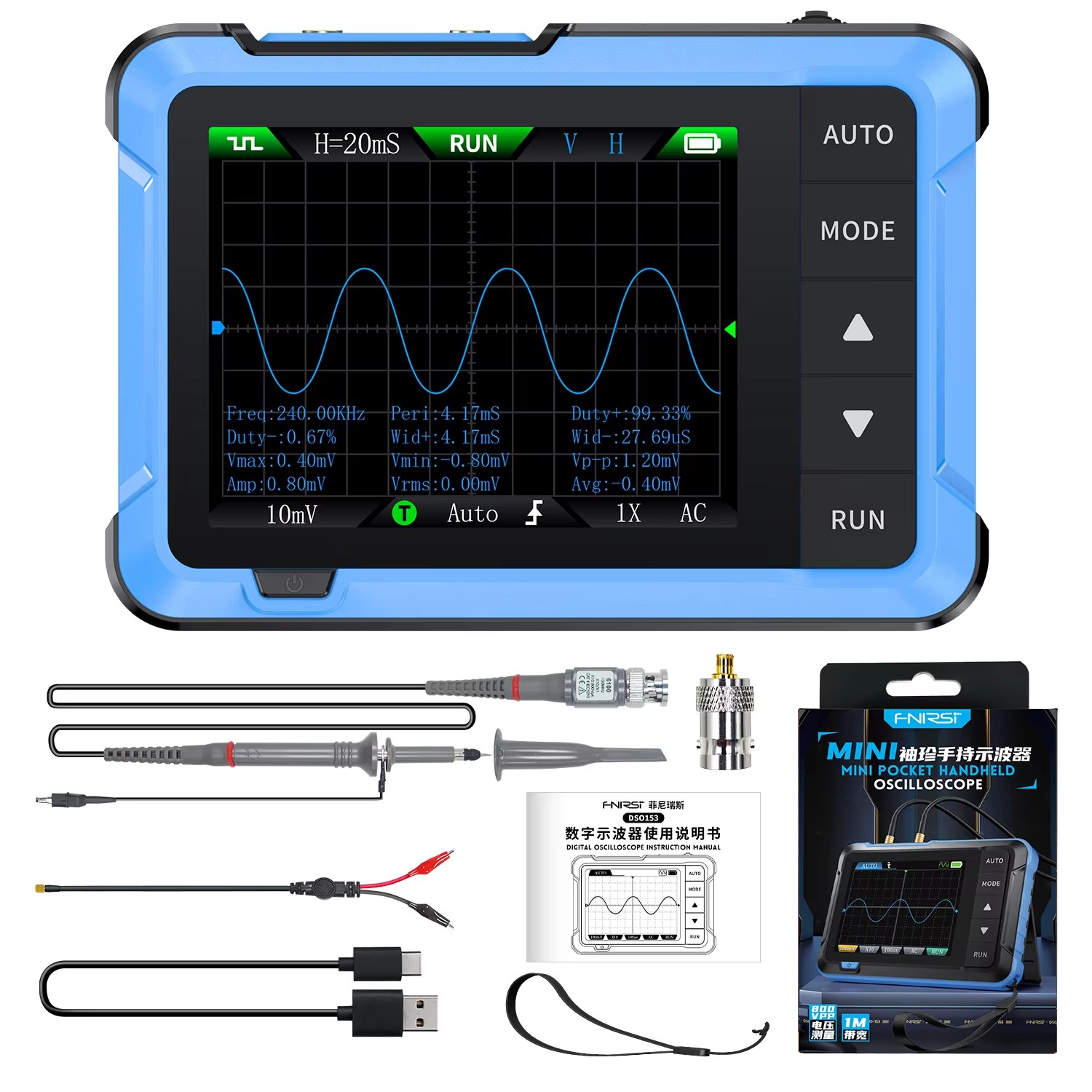 Voor DSO510 Mini Draagbare 2 i - Electronics Repair In Usa recensie en prijs