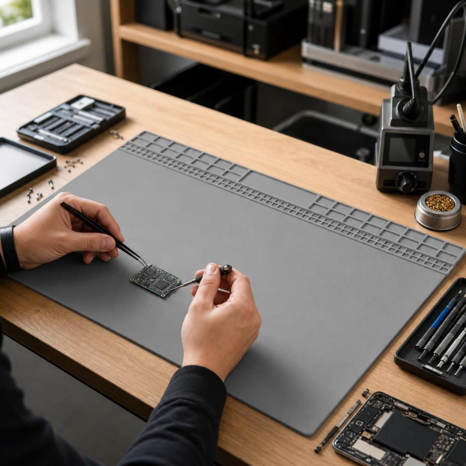 Hittebestendige siliconenmat v - Electronics Repair In Usa recensie en prijs