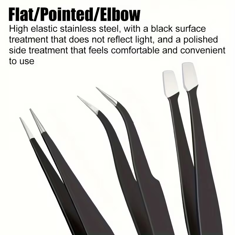 4-delige ESD precisie pincetse - Smd Tweezer Set recensie en prijs