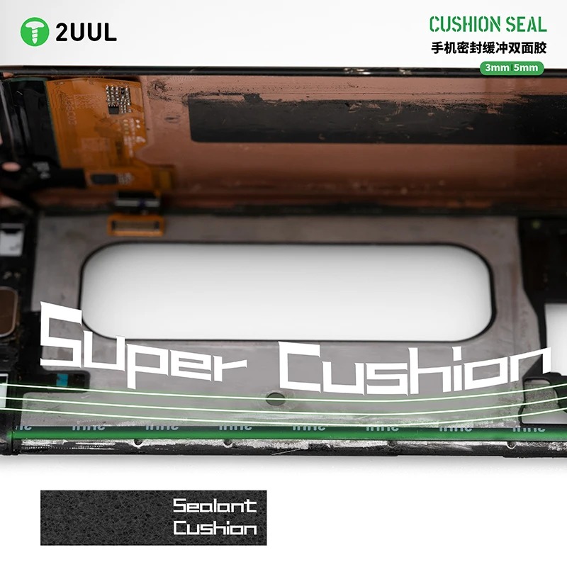 2UUL CS01 CS02 3mm/5mm Kussent - Electronics Repair Tape recensie en prijs